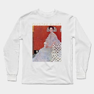 Gustav Klimt - Portrait of Fritza Riedler Long Sleeve T-Shirt